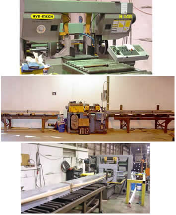 CNC Production Saw and Edging